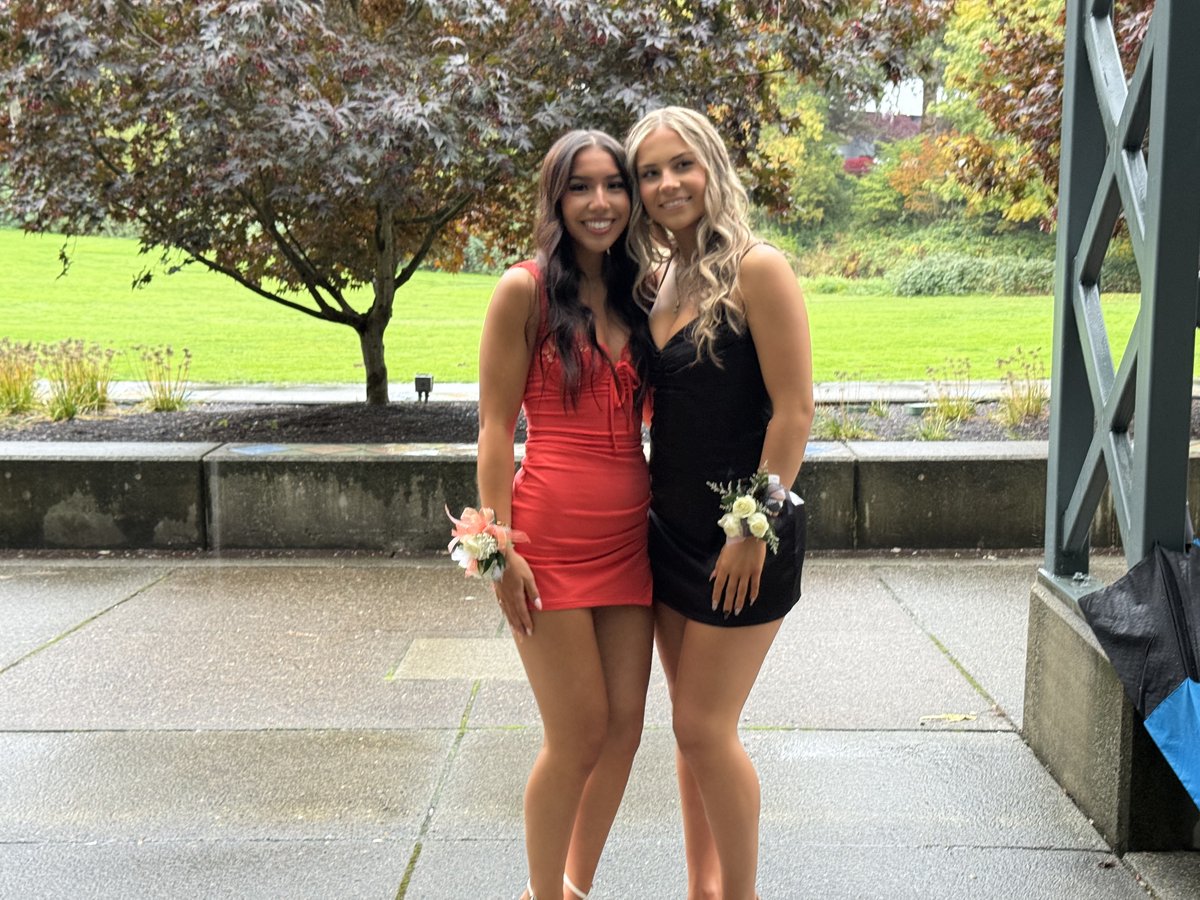 Claire at homecoming